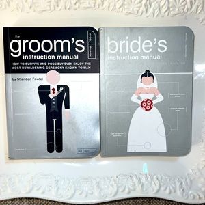 Set of Bride’s & Groom’s Instruction Manuals